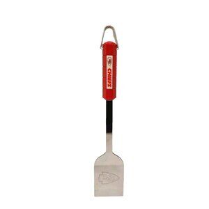 KANSAS CITY CHIEFS NFL Merchandise Stainless Steel Logo Etched Grilling Spatula